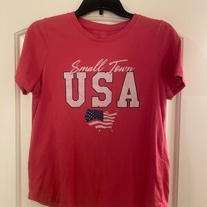 Small Town USA Red Women's Top